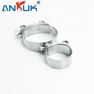 Kẹp Chống gỉ 12mm đến 320mm cho <span class=keywords><strong>c</strong></span>á<span class=keywords><strong>c</strong></span> ứng dụng <span class=keywords><strong>c</strong></span>ông nghiệp nặng tùy chỉnh 304 kẹp ống thép không gỉ 316 phạm vi mô-men xoắn rộng - Product Image 1