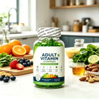 Gummies vitaminées pour hommes, femmes et adultes