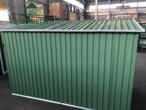 Abri de jardin en métal Patiometh 9' x 4' avec toit incliné pour cour, vélo, patio, <span class=keywords><strong>garage</strong></span>, pelouse, vert - Product Image 5