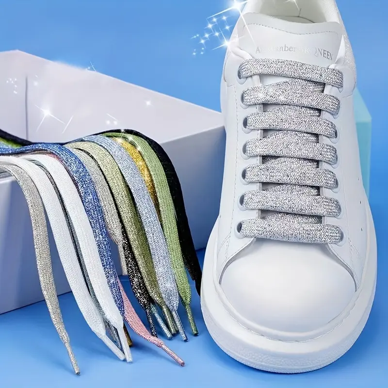 जूते के फीते के लिए उज्ज्वल जूते के फीते डिजाइन थोक रंगीन जूते के फीते पैकेज जूते के फीते बॉक्स