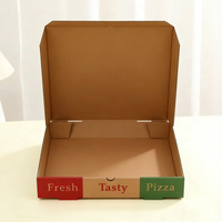 Boîte à pizza à emporter en gros, carton ondulé, impression de logo personnalisée, 8 10 12 14 16 pouces, boîte à pizza carrée blanche avec logo