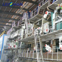 Machine à papier Turneky, ligne de production de carton rigide, machine à papier carton duplex 300 g/m²