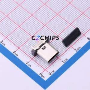 TYPEC-300D-BCP16H105 USB Connector Through hole Component (THT) Connector Type-C USB 3.1 Female Through Hole - Product Image 1