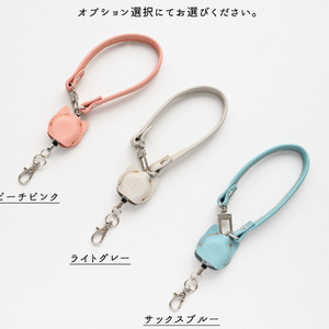 Cordon de cou pour carte d'identité en forme de chat mignon de style japonais, cordon de téléphone en cuir PU simple et créatif, porte-clés, breloque de sac. - Product Image 4