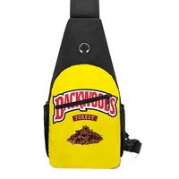 Düşük MOQ 3D erkek erkek özel crossbody fantezi kompakt spor lüks sling backwoods çanta backwood omuz göğüs çanta erkekler için