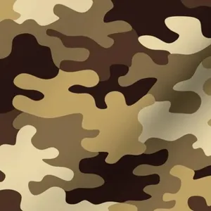 Fabrik Großhandel CAMO Stoff-Camo (Brown) Tan Sand Camouflage Wüste im Freien Jagd Paintball Zelt-Poly cotton CVC Stoff