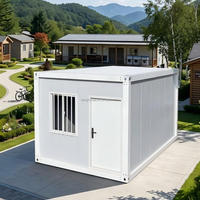 Maison conteneur modulaire à assemblage rapide, détachable et réutilisable, cabine de sécurité personnalisée pour atelier, entrepôt, bureau, école, logement
