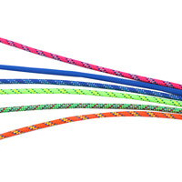 Corde statique de sécurité pour l'escalade et la descente en rappel, 6 mm, en nylon, pour les activités de plein air