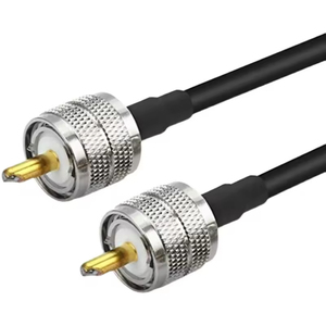 Cable Coaxial <span class=keywords><strong>RG58</strong></span> de 50 Ohmios con Conector PL259, Cable <span class=keywords><strong>RG58</strong></span> de 30 cm, Cable Coaxial <span class=keywords><strong>RG58</strong></span>, Conector <span class=keywords><strong>RG58</strong></span>, Cable Trenzado <span class=keywords><strong>RG58</strong></span> - Product Image 1