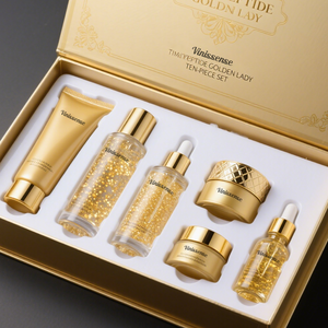 Koreanische Kosmetikfabrik OEM Hautpflegeprodukte Gesichtsserum Anti-Aging Gesichtsmaske Creme Schneckenkollagen Pflegeset - Product Image 1