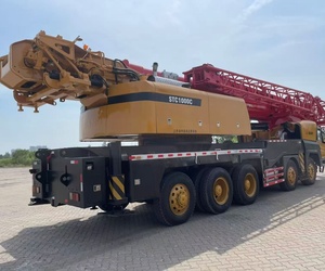 SANY STC1000c6 Used 2015 Year 100t Truck All-Terrain <b>Crane</b> with SAC1300t STC800t6 STC800t5 STC1000c7 <b>crane</b> made in China - Product Image 3