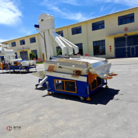 Machine de nettoyage des grains HELIDA certifiée CE, écologique, déstonneur à gravité, fonctionnement silencieux, capacité élevée 8000-10000 kg/h