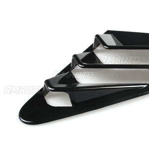 2 Piezas de Cubiertas Decorativas para Ventanas Traseras de Coche, para Audi A3 8V Sedán 2014 2015 2016 2017 2018 2019, Rejillas de Ventilación Laterales - Product Image 6