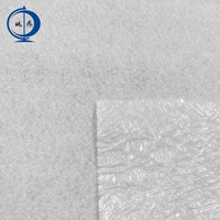 Rouleau de feutre adhésif 100 % polyester écologique pour usage hospitalier, tissu polaire respirant et imperméable, motif uni collé