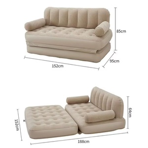 <b>Inflatable</b> <b>Sofa</b> Furniture Multifunctional Five-in-One Portable Foldable Recliner Modern Design New Air <b>Sofa</b> Outdoor Camping - Product Image 2