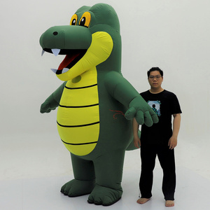 Disfraces inflables <span class=keywords><strong>de</strong></span> dinosaurio para carnaval, mascotas, cosplay, entretenimiento, trajes <span class=keywords><strong>de</strong></span> dragón inflables <span class=keywords><strong>de</strong></span> 2.2m y 2.6m, ropa inflable para bailar, ¡en oferta! - Product Image 6