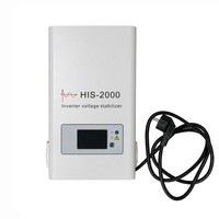Stabilisateur de tension statique IGBT monophasé automatique AVR 2KVA 3KVA 5KVA, régulateur onduleur pour machine CNC PLC 220V