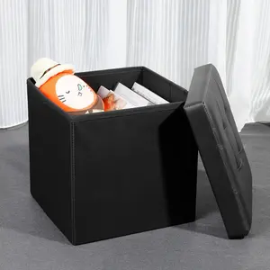 Online Shop Hot Selling Luxury Bedroom Footrest Modern Packaging Pcs Type Foldable Stools & Ottomans Storage Ottoman