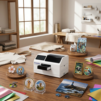 Imprimante numérique jet d'encre UV CMYK automatique tout-en-un PodNEX A3 DX7 nouvelle génération, 2400 DPI, pour coques de téléphone/AirPods en plastique, Android