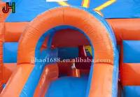 Gonflable Bounce Moonwalk Avec Glissière Avion Thème Jumper Combo pour Enfants