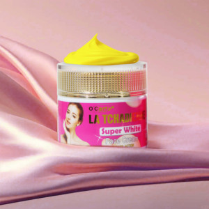 En stock LA TCHADIENNE Crème hydratante anti-âge raffermissante ultra-fine 3 jours Vitamine C Acide hyaluronique Blanchiment de la peau 50ml - Product Image 2