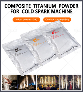 Polvere per Fontana a Scintille Fredde, Sacchetto da 200g di Polvere di Titanio per Macchina Scintille Fredde, Macchina Pirotecnica a Freddo per Eventi e Feste - Product Image 2