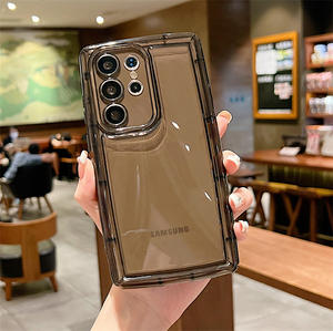 Per Samsung S21 S22 S23 Plus Ultra A04 A14 A34 A54 A13 A23 A52 A72 custodia per telefono con sapone Airbag trasparente - Product Image 2