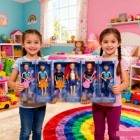 Ensemble de poupées articulées pour enfants, ensemble de figurines d'action en PVC, modèle de jouet, accessoires d'anime XR 8818-2, cadeau d'anniversaire pour adolescents