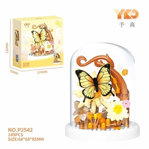 Micro Building <strong>Block</strong> Collection: Cute Capybara, Panda, Butterfly, Insect, Sakura Figure Gift - Product Image 5