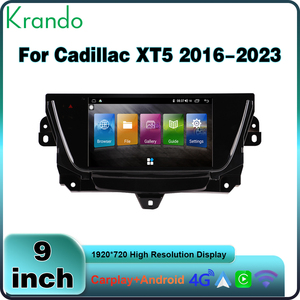 Krando 9 "unidad principal de coche de estilo <span class=keywords><strong>Original</strong></span> para Cadillac XT5 2016 - 2023 <span class=keywords><strong>Android</strong></span> Multimedia inalámbrico CarPlay DH pantalla 4G WIFI - Product Image 2