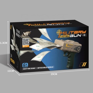 Đảng hộp đêm Súng Điện nguồn mới lạ nhựa súng tiền mới lạ Tiền súng bắn súng với 50 Prop tiền - Product Image 6