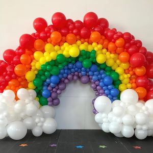 Kit de Guirnalda de Globos Multicolor Arcoíris, Globos de Látex Mate <span class=keywords><strong>para</strong></span> Fiestas Infantiles, Artículos <span class=keywords><strong>para</strong></span> Fiestas Temáticas de <span class=keywords><strong>Circo</strong></span> - Product Image 3