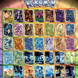 Cartes Métalliques Pokémon Dorées et Argentées en Acier Inoxydable – Cartes à Collectionner TCG – Pikachu, Charizard – Collection Raraissable – Jouets - Product Image 4