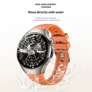 สายนาฬิกาซิลิโคนแบบนุ่มระบายอากาศได้ดี รุ่นใหม่ของ Upro สำหรับ Huawei Watch 5 ขนาด 46 มม. ดีไซน์อย่างเป็นทางการ พร้อมหัวเข็มขัด - Product Image 2