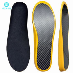 Soletta in Fibra di Carbonio ad Alte Prestazioni, Soletta in Vera Fibra di Carbonio, Solette Elastiche per Salti - Product Image 2