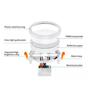 <span class=keywords><strong>Panneau</strong></span> <span class=keywords><strong>lumineux</strong></span> Led rond encastré pour plafond mince, OEM ODM SMD 18W, Offre Spéciale - Product Image 2