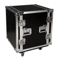 Flight Case de Sonorisation 2 Portes, en Bois, pour Rack Amplificateur