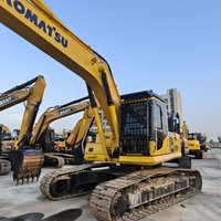 Excavatrice sur chenilles Komatsu240 d'occasion à prix abordable, moteur japonais d'origine, modèle économe en carburant, équipement minier de grande envergure