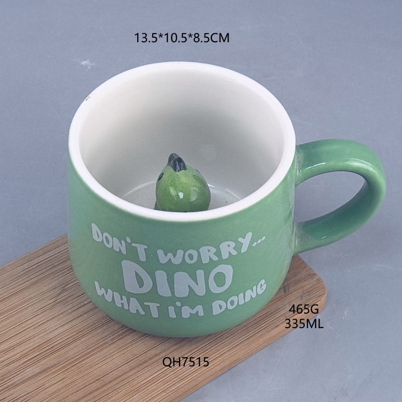 Taza de los dinosaurios del bebé