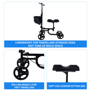 जियनयान गतिशीलता विकलांग स्कूटर/पुनर्वास ग्लाइड रोटर वॉकर/चिकित्सा उपकरण फोल्डेबल घुटने वॉकर - Product Image 5