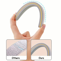 Lime à ongles en forme de diamant, grain 220/280, éponge lavable pour manucure et pédicure