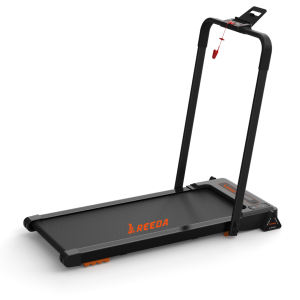 Tapis roulant avec inclinaison de 10 % - Tapis roulant pliable électrique réglable de 1 à 8 km/h - Moteur 2,5 CV - Avec accoudoirs - Product Image 1