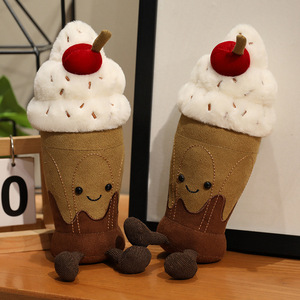 Peluche Fun Marion Chocolate Milkshake, Poupée en Peluche, Cadeau, Oreiller de Sommeil, Ornement de Canapé - Product Image 4