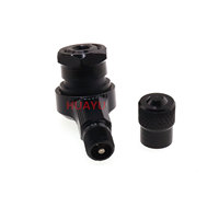 Tiges de valve de pneu de moto petit trou de jante 11.3MM Valves Tubeless en aluminium pour accessoires de tiges de valve de pneu en alliage de moto