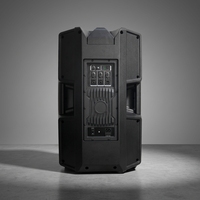 Haut-parleur de scène actif en plastique de 15 pouces, 500 W RMS, classe D, DSP, bi-amplifié, Bluetooth TWS, 131 dB SPL max.