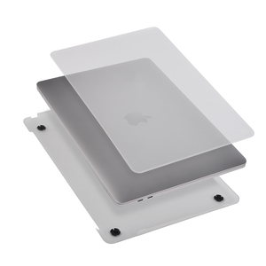 Étui pour ordinateur portable en plastique transparent mat mince résistant aux rayures pour <span class=keywords><strong>Macbook</strong></span> <span class=keywords><strong>Pro</strong></span> Étui rigide pour <span class=keywords><strong>Macbook</strong></span> Air 13 pouces Étui de protection - Product Image 3