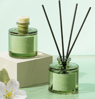 Nouveau Style De Luxe Parfum De Maison Désodorisant De Marque Privée Verre Reed Diffuseur Bouteille 50ml Sans Phtalate Écologique