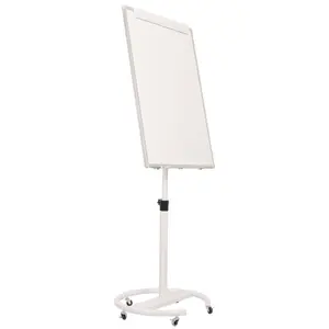Flipchart Venta al por mayor Flipchart Board Marco de aluminio Rolling Magnetic Whiteboard Stand Flipchart Board