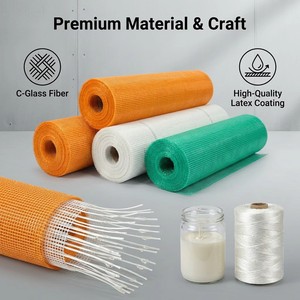 Maille en fibre de verre résistante aux alcalis et aux hautes températures 160g/<span class=keywords><strong>m2</strong></span> 700 pour l'isolation des murs extérieurs ETICS CE - Product Image 1