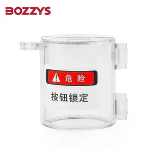 Couvercle de verrouillage à bouton poussoir E-Stop transparent amovible pour PC BOZZYS Manilles de <span class=keywords><strong>cadenas</strong></span> de sécurité Diamètre du moraillon de verrouillage pour l'utilisation de la <span class=keywords><strong>porte</strong></span> - Product Image 2
